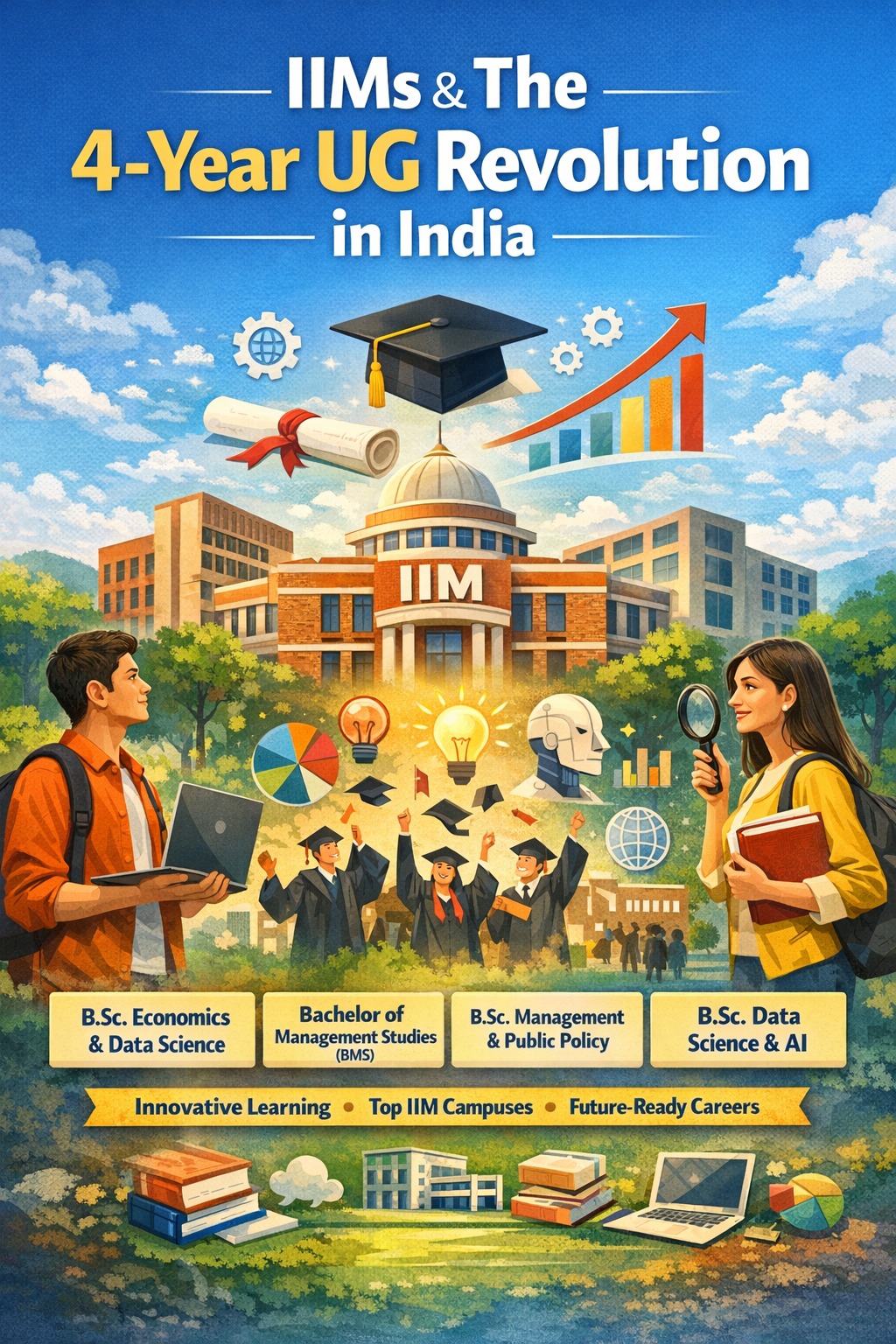 IIMs Offering 4-Year Undergraduate Programs
